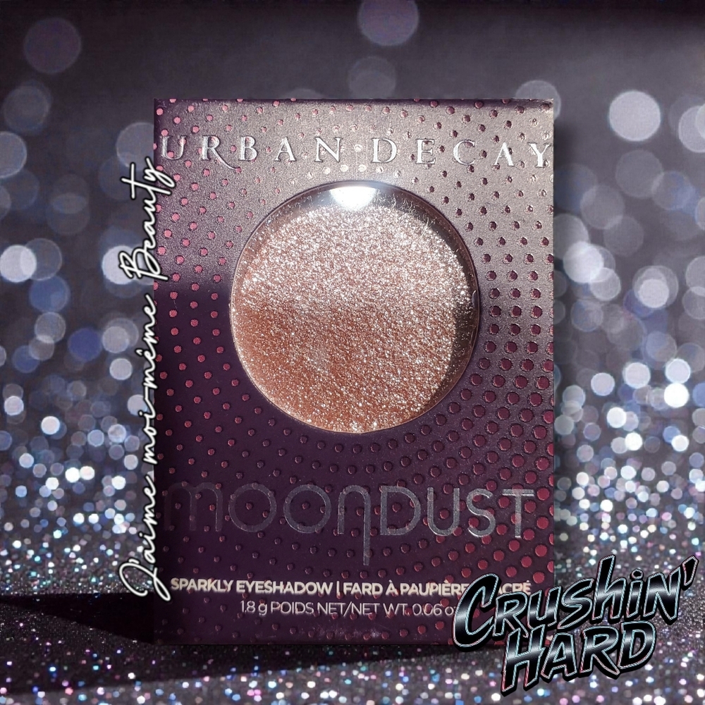 Urban Decay Moondust Eyeshadow Intense Shimmer Sparkle Glitter Baby Pink Silver